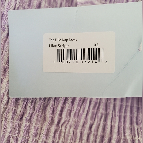 NWT Hill House Women’s Lilac Ruffle Strap Maxi Dress - Picture 3 of 4